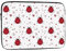 Ladybugs 15 inch Portable Laptop Sleeve Compatible with MacBook Air Notebook Computer Case for Men Women College School Students