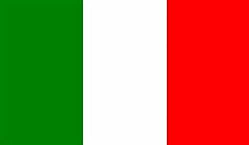 2 x Aufkleber Flagge Italien 8 x 5 cm Sticker Flagge Fahne