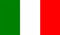 2 adesivi bandiera Italia 8 x 5 cm