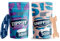 Zippit Sparset Mundpflaster & Nasenstreifen - 30 Stück Zippit Mouth Tape & 30 Stück Sniffit Nose Strips - Fördert die Nasenatmung