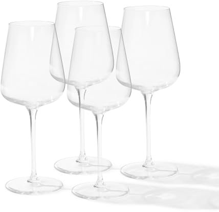 Made In Cookware - White Wine Glasses - Set of 4 - Dishwasher Safe - Crafted in Germany