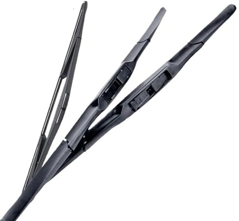 Autowischerblatt Für Opel Für Corsa C Schrägheck 2000-2006 Vorne Hinten Wischer Scheibenwischerblätter Vorne Und Hinten Wischer Blätter Auto-Wischerblatt-Set