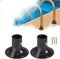 Générique 2pcs,52mm, Support d'échelle de Piscine,Echelle de Piscine Pieds,pour escaliers de Piscine Hors-Sol,Fixation d'échelle de Piscine
