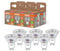 OSRAM Energy Class LED-Reflektor-Lampe PAR16 mit 4.7 W, 850 lm, warmweiß (2700 K) aus klarem bleifreiem Glas mit GU10 Sockel in der Energieeffizienzklasse A, 50 mm Durchmesser, IP20,6-Pack