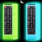 （2 Pack）Remote Cover Case for Samsung TV Remote, Cover for Samsung Remote Control for Smart TV Universal Replacement Silicone Sleeve Skin with Lanyard Glow in The Dark - Blue and Green