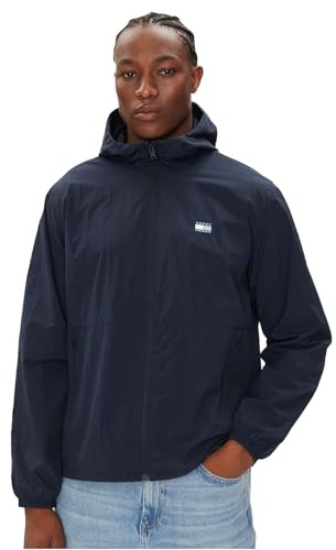 Tommy Jeans Veste Coupe-Vent Homme Chicago avec Capuche
