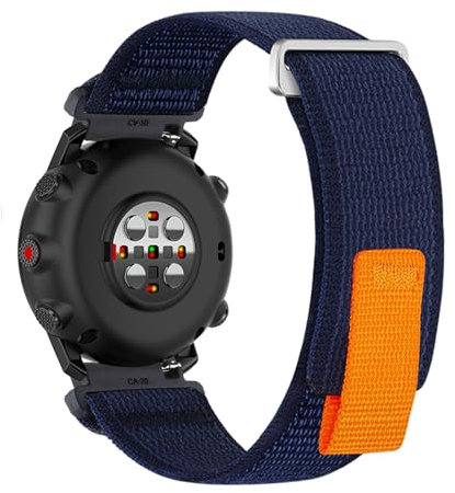KUWAI Sport Armband Kompatibel mit Polar Vantage V3 Armbänder, Stoff Nylon Verstellbare Atmungsaktive Ersatzarmband für Polar Vantage V3 Uhrenarmband für Damen Herren Sportarmband (22,Eine Grösse)