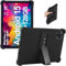 Junfire Silikonhülle für DOOGEE U11 Pro 2025 / U11 (11 Zoll) Android 15, Hülle Stoßfeste Robuste für DOOGEE U11 Pro/U11 Tablet mit Kickstand - Schwarz