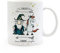 ilka parey wandtattoo-welt® Tasse Becher Zauberer mit Einhorn und Spruch Nur Verrückte hier, komm Einhorn... wir gehen ts306