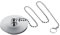 Chrome Kitchen Sink Baño Tapón de desagüe bañera tapón de Drenaje de Metal sólido con Cadena