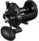 Sougayilang Konventionelle Rolle 50 Trolling Angelrolle Leistungsstarke Drag Angelrolle für Salzwasser Big Game (HSTL Schwarz 50)