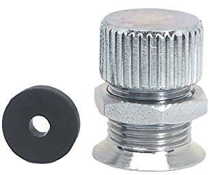 QUICKWARE Tapón para Drenaje Campanas de Cocina Industriales en Acero Cincado | Tapón para Limpieza de Campanas de Extracción de Hostelería
