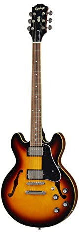 Epiphone Inspired by ES-339 Vintage Sunburst - Halbakustik Gitarre