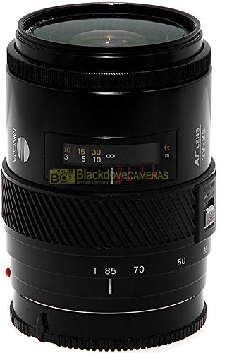 Minolta AF 28/85mm f3,5-4,5 Macro obiettivo zoom per Dynax e Sony Alpha A-mount.