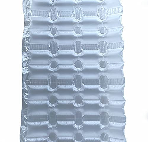 Luftpolsterfolie, Luftpolsterkissen Matten, Eckige Kissen, Verpackungsmaterial, Luftkissenfolie, Verpackungsfolie, Füllmaterial Für LMG-AWPACK und WiAir, (400x250 mm)