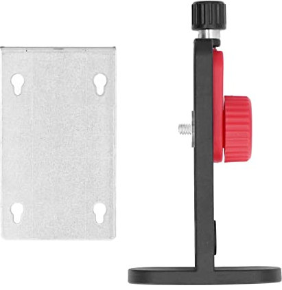 Supporto universale di livello regolabile in altezza 0 a 35mm,Forte supporto magnetico a parete del misuratore di livello Rack Holder Stand con 1/4in base di montaggio filettato maschio