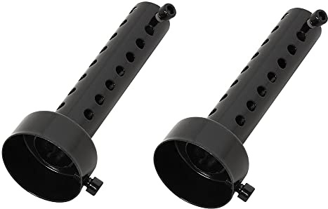 Baceyong 48mm Db killer Schalldämpfer Motorrad Auspuff Universelle 2PCs | Kompatibel mit meisten Motorräder mit 48-mm-Auspuffendrohren