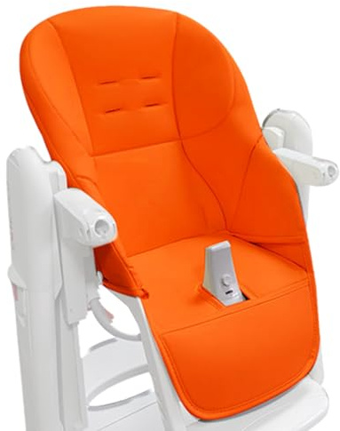 Baby Hochstuhl Kissenbezug, Baby Hochstuhl Sitzauflage, Baby Esszimmerstuhl Sitzkissen, PU-Leder Hochstuhl Bezug, Universeller Ersatzbezug Für Peg Perego Tatamia Hochstuhl
