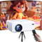 2025 Mini Bluetooth Projector,Full HD Portable Outdoor Movie Projector with Built-in Speaker， Video Projector Compatible with Smartphone, HDMI, USB, AV, Fire Stick, PS5 for Home, Bedroom, Outdoor