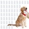 Dog Tooth Finger Wipes, 50 Pcs Pet Dental Care Finger Wipes Cat Dog Finger Toothbrush for Reducing Plaque & Tartar, Disposable Dog Ear Cleaner Finger Pads