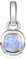 Materia Mondstein Anhänger Silber 925 - Edelstein Kettenanhänger für Damen KA-248-Mondstein_ohne Kette