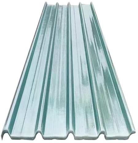 Rygcrud 5 Stück Wellplatten Aus Polycarbonat, 1 mm Glasfaserplatte - Überdachungen Regendicht Isolierung Schuppenabdeckung Für Gewächshäuser, Terrasse(84x120cm)