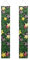 Füllung für Adventskalender Mann Weihnachtsflagge für Feiertage, Partys, Terrasse, Veranda, Vorderseite, multifunktionale, mit Feiertagen dekorierte Flagge (C-B, One Size)