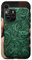 Hülle für iPhone XR Grüne moderne Paisley Retro Baseball Stitch Handyhülle