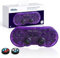 LONGYI 8BitDo SN30 Pro Mando inalámbrico Bluetooth con joysticks de efecto Hall, vibración Rumble y cable USB-C, Gamepad retro para Switch, Windows, Mac OS, Android, Steam Deck - Morado