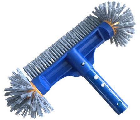 Brosse De Nettoyage pour Piscine | Brosse De Nettoyage pour Piscine avec Extrémités Arrondies | Brosse Résistante en Nylon pour Spa Extérieur, Bassin, Terrasse, Sol Carrelé et Salle de Bain