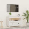 Snsowed Mobile Porta TV Bianco 79x35x52 cm in Legno Massello di Pino,Mobile TV,Mobile Porta TV Soggiorno,Mobile TV Soggiorno Moderno-821498