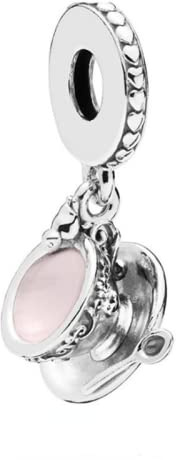 Tea Cup Dangle Charm Beads Fit Bracelet Necklace Pendant Diy Jewelry Making