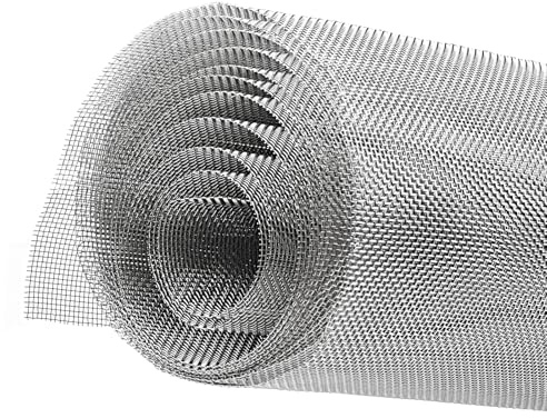 304 Stainless Steel Wire Mesh Roll 2.5 Metre x 300mm,Roll for Vegetables Garden,Rodent mesh/Metal Mesh/Window Screen Mesh