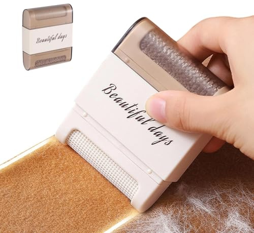 Manueller Fusselentferner | Doppelköpfiges Werkzeug Zur Fusselentfernung An Kleidung - Manueller Fusseltrimmer für Textilien | Für Pullover, Kissen, Jacken, Mäntel, Bettwäsche, Handtücher Und