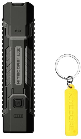 Nitecore EDC07 - Etiqueta de linterna EDC de tres temperaturas de color (negra)