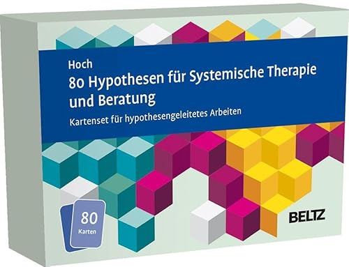 80 Hypothesen für Systemische Therapie und Beratung: Kartenset für hypothesengeleitetes Arbeiten. Mit 24-seitigem Booklet in stabiler Box, Kartenformat 9,8 x 14,3 cm (Beltz Therapiekarten)