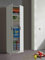 Dmora - 2-türiger Mehrzweckschrank Salem, Zusatzschrank, Schuhregal mit 3 Regalen, modernes hohes Schuhregal, 59 x 37 x 180 cm, Weiß