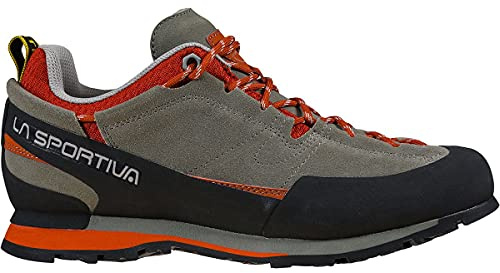 La Sportiva Boulder X Rouge 838RE, Gris/Orange, 37.5 EU