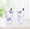 Shop4allsorts Set of 2 Butterfly Latte Glasses Tall Elegant Coffee Mug Hot Chocolate Mocha Drinks Glass 250ml Capacity