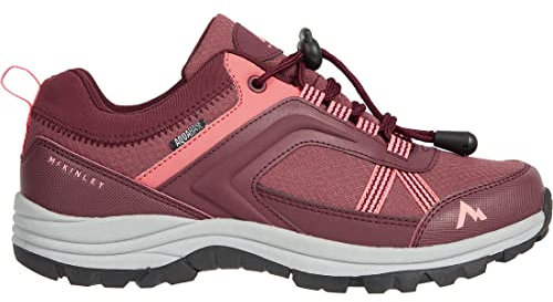 McKinley Unisex Kinder Maine Ii Walking-Schuh, Red Wine Charcoal Re, 34 EU