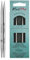 KnitPro K36177 Nadel Tipps, Edelstahl, Silber, 10cm, 5mm, 2 Count