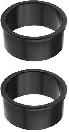 EMSea 2Pcs Fahrrad Tretlager Fahrrad BB Achse Tretlager Unterlegscheibe Aluminiumlegierung Fahrrad BB Adapter Fahrrad Zubehör für Mountain Rennrad