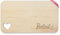 Frühstücksbrettchen Holz Herz - Statement - Frühstücksbrett - Brotzeit Motiv I Brotzeitbrett I Vesperbrett - 22,5x12,5 - Holz - sprüche lustige schneidebrett
