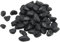 MAHIONG 10lb 4.5kg Black Decorative Stones, 20-40mm Natural Polished Pebbles, Garden Stones for Landscaping, Aquariums, Plant Pot, Home Decor