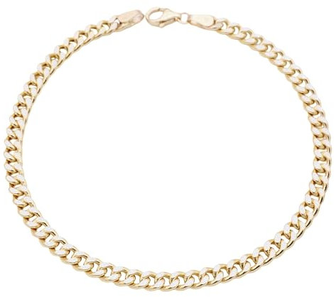 stepson. Goldarmband Panzerarmband Echtgold in 14Karat 585 Gelbgold Länge: 21cm Breite: 4mm Gewicht: 4,6g
