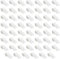 MIGUBIGU 55 Stück Sofa Feder Clips aus Kunststoff, Sofa Feder Reparatur Ersatz mit 5 Löchern, Feder clips für Möbel, Sofa Feder Reparatur für Polstermöbel, für Sofa, Couch und Stuhl weiß