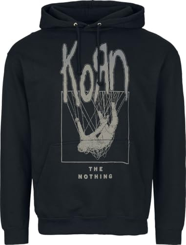 Korn The Nothing Männer Kapuzenpullover schwarz S 80% Baumwolle, 20% Polyester Band-Merch, Bands