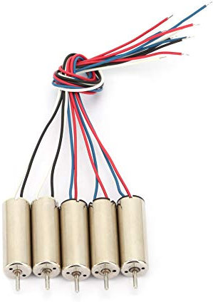 Eujgoov 5 Stück Großes Torsionsmodell, Modellflugzeug, Quadrocopter, Flugzeug, Quadrocopter, Starker -Flugzeugmotor, 24.000 U/min, Kernloser Motor für Aeromodels, Spielzeugflugzeug