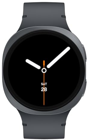 Samsung Galaxy Watch 8 3,3 cm [1.3] AMOLED 40 mm Digitale 438 x 438 Pixel Touch screen Grafite Wi-Fi GPS [satellitare] (Samsung Galaxy Watch 8 Graphite 40mm D)