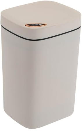 Poubelle automatique 16 l avec capteur - Poubelle de cuisine automatique sans contact - Avec couvercle - Poubelle intelligente pour cuisines, salles de bain